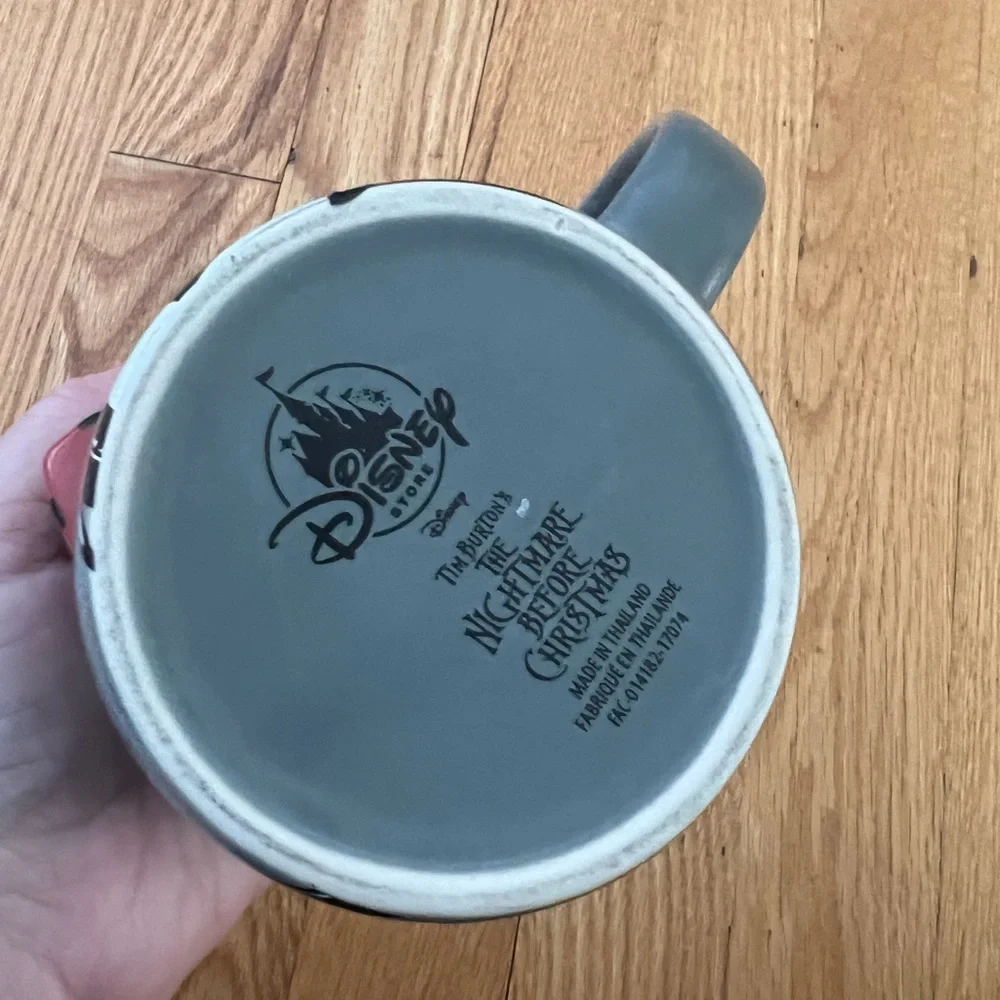 Disney Store Nightmare Before Christmas Jack Skellington 3D Gift Coffee Cup Mug